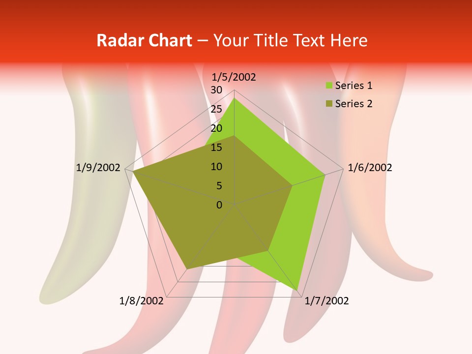 White Isolated Yellow PowerPoint Template