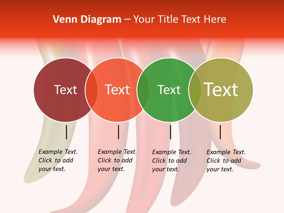 White Isolated Yellow PowerPoint Template