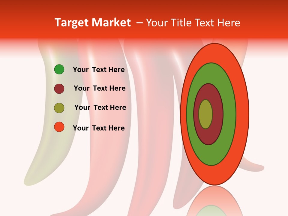 White Isolated Yellow PowerPoint Template