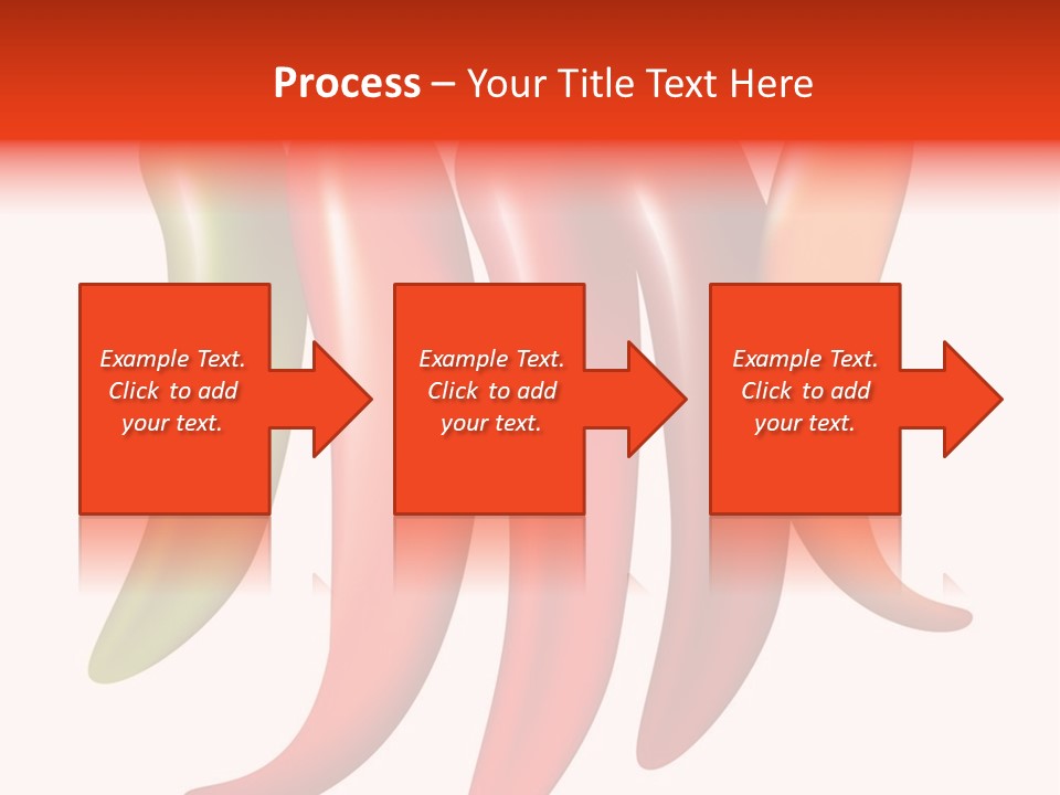 White Isolated Yellow PowerPoint Template