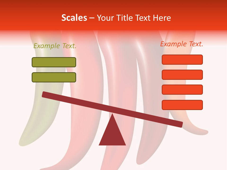White Isolated Yellow PowerPoint Template