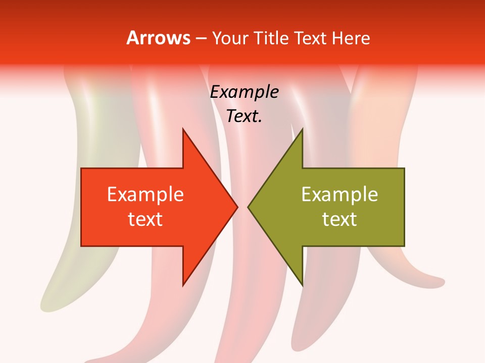 White Isolated Yellow PowerPoint Template