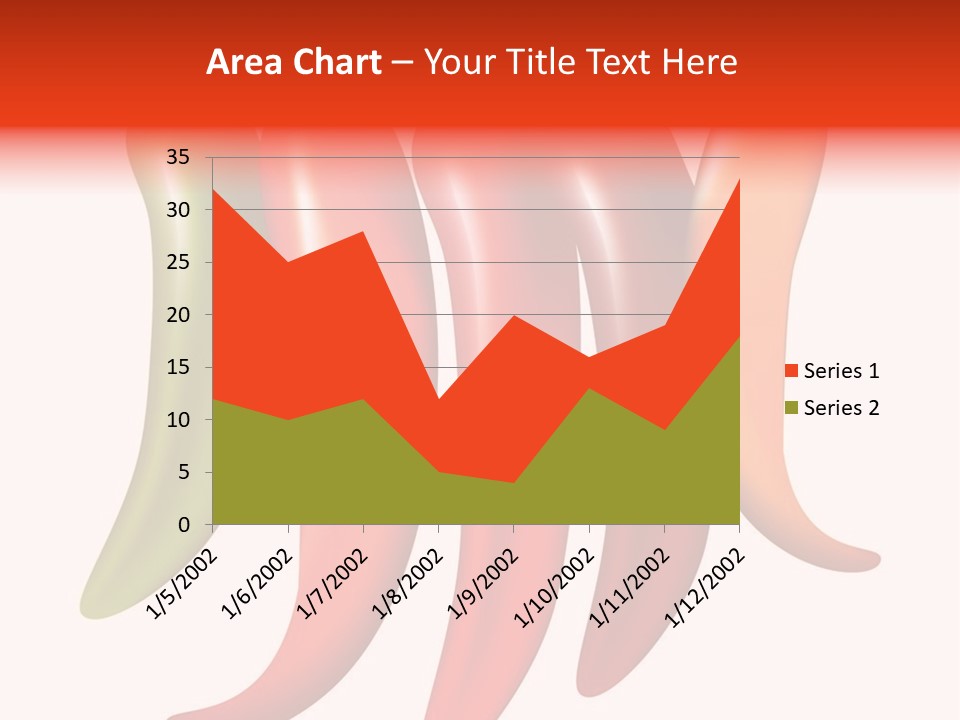 White Isolated Yellow PowerPoint Template