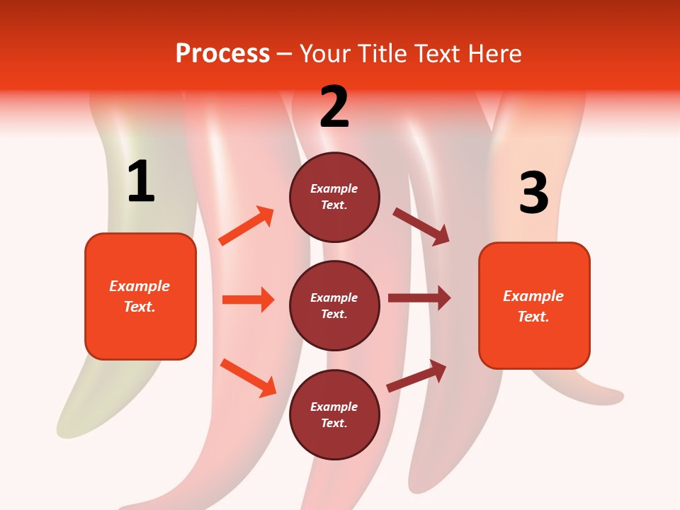 White Isolated Yellow PowerPoint Template