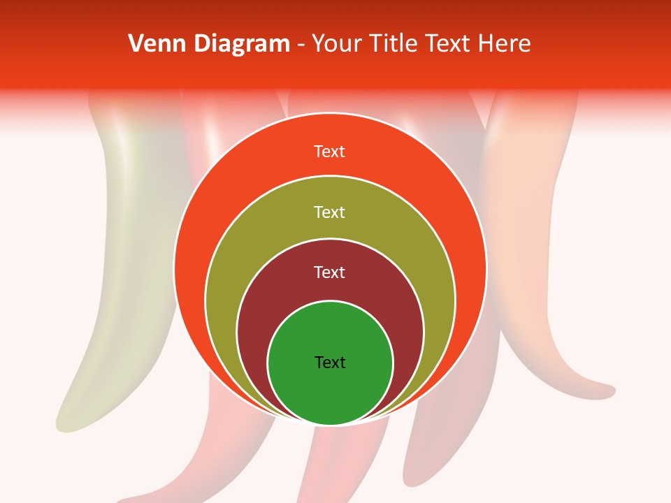 White Isolated Yellow PowerPoint Template