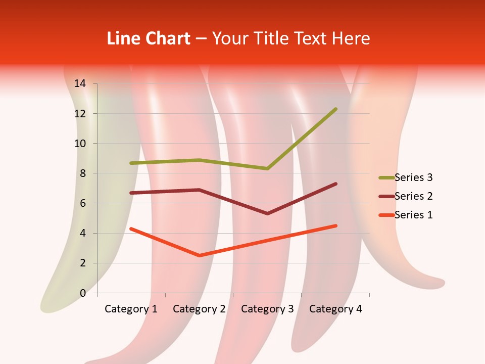 White Isolated Yellow PowerPoint Template