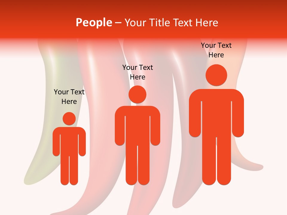 White Isolated Yellow PowerPoint Template