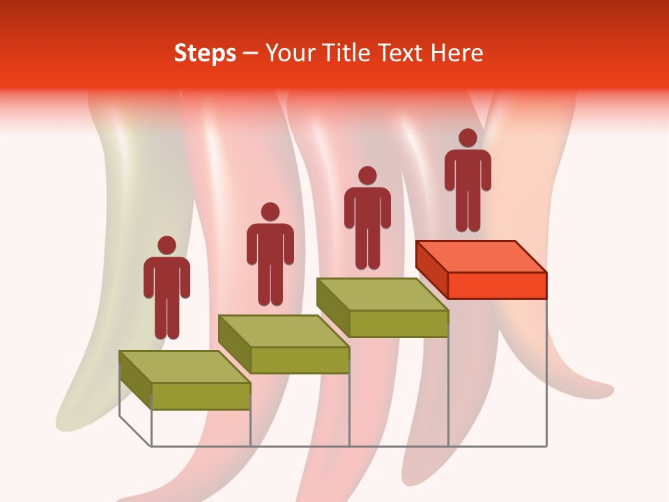 White Isolated Yellow PowerPoint Template