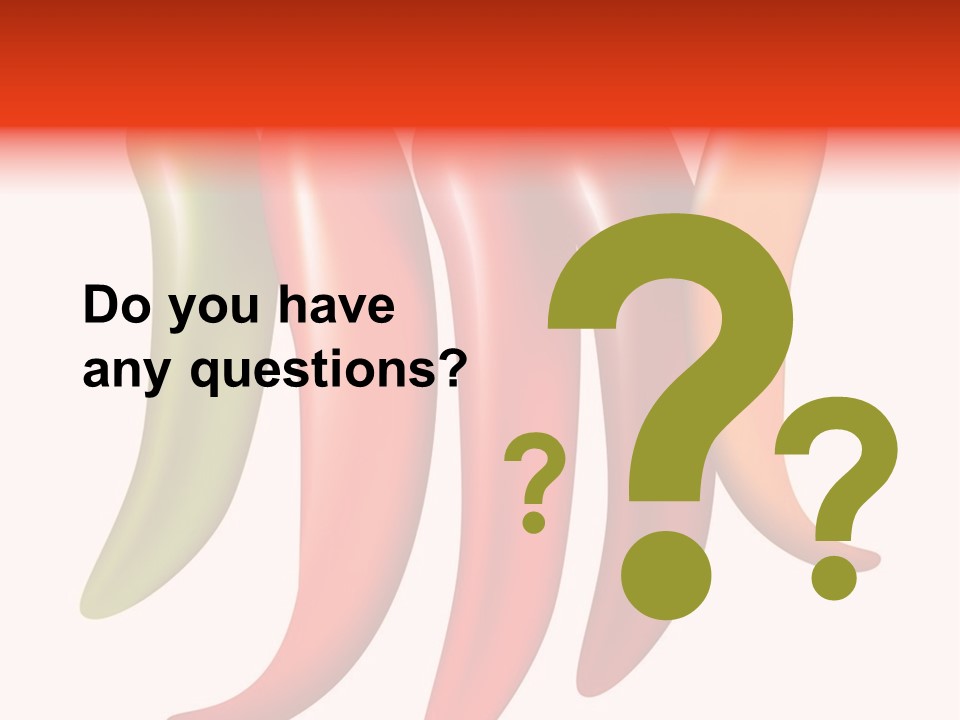 White Isolated Yellow PowerPoint Template