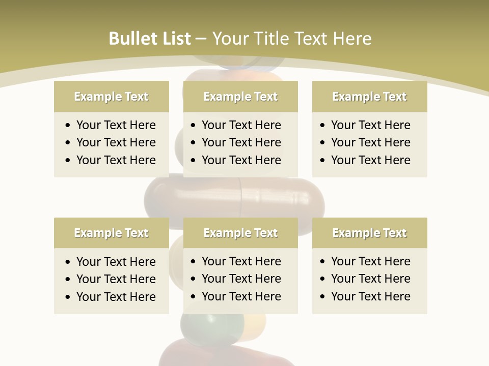 Medicine Medication Capsules PowerPoint Template
