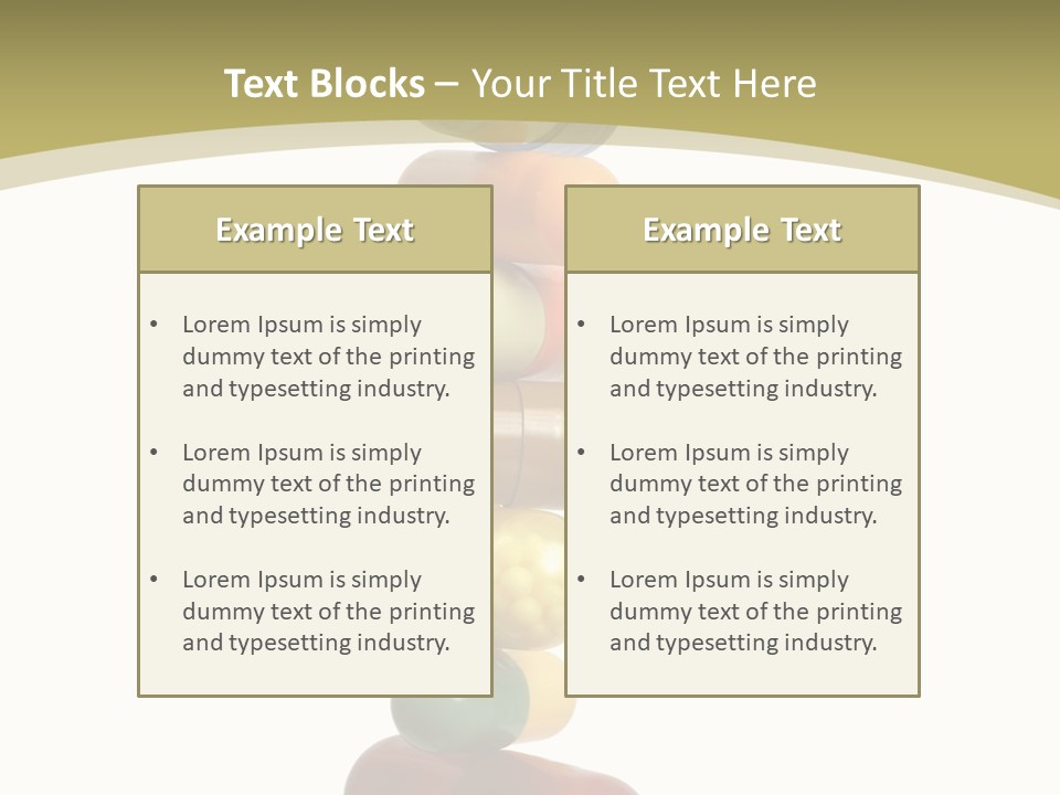 Medicine Medication Capsules PowerPoint Template