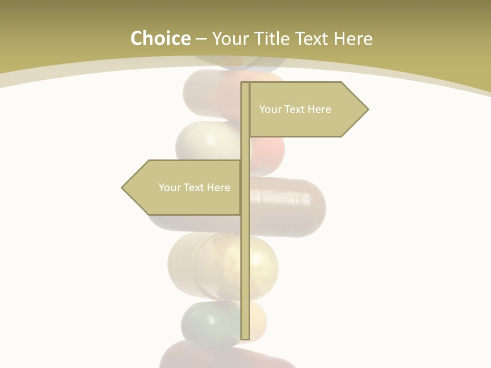 Medicine Medication Capsules PowerPoint Template