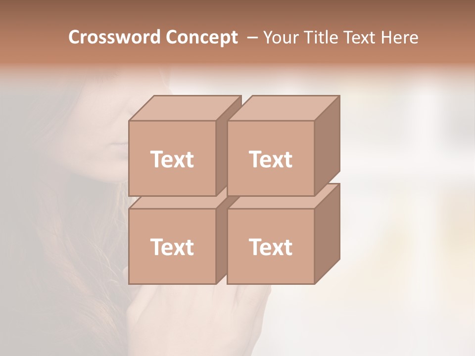 Spiritual White Lord PowerPoint Template