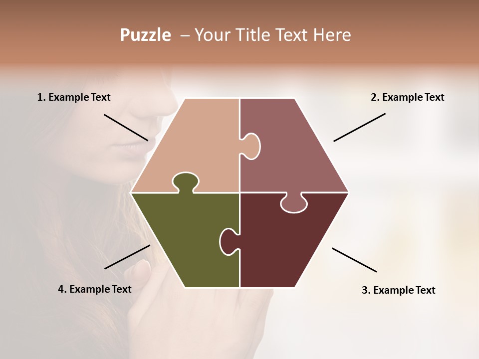 Spiritual White Lord PowerPoint Template