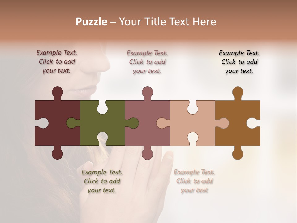 Spiritual White Lord PowerPoint Template