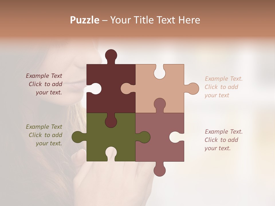 Spiritual White Lord PowerPoint Template