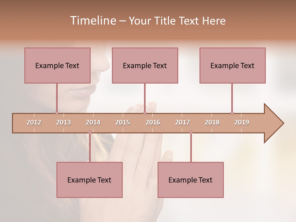 Spiritual White Lord PowerPoint Template