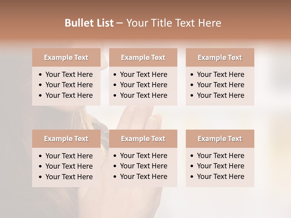 Spiritual White Lord PowerPoint Template