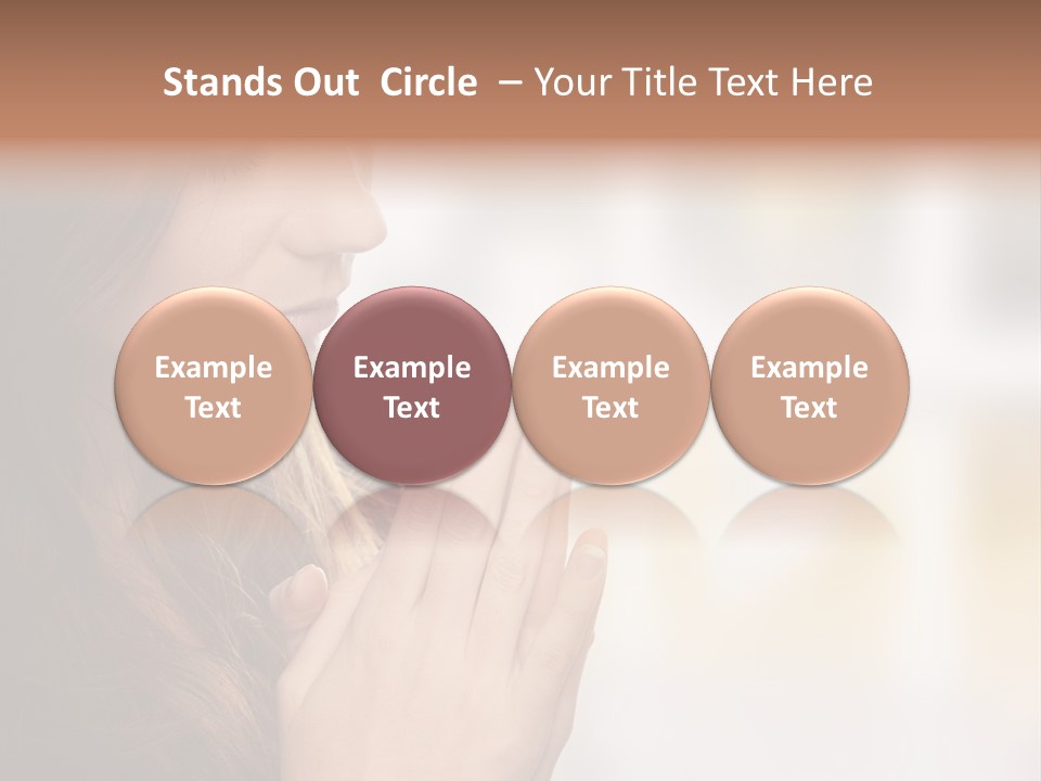 Spiritual White Lord PowerPoint Template