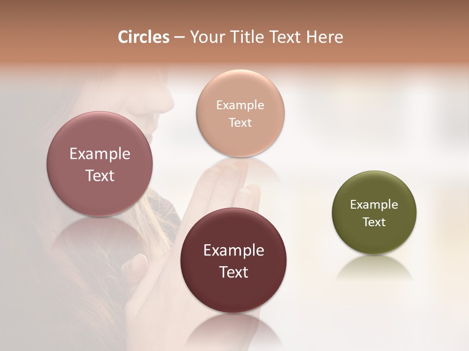 Spiritual White Lord PowerPoint Template