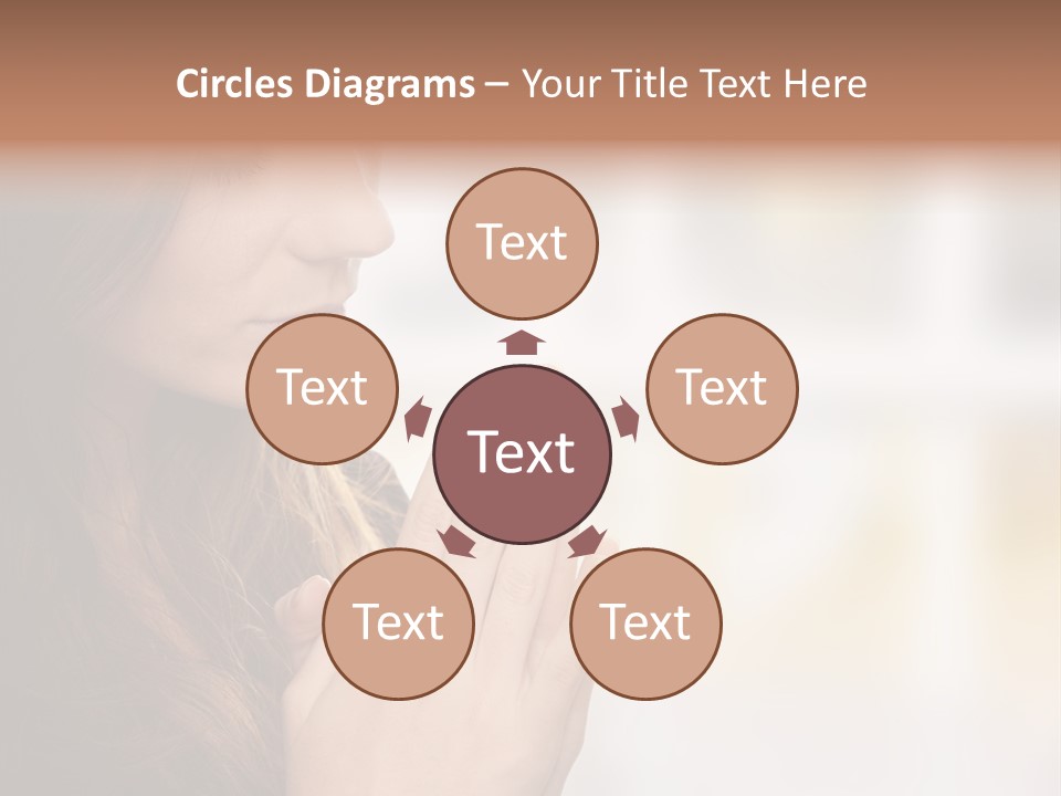 Spiritual White Lord PowerPoint Template