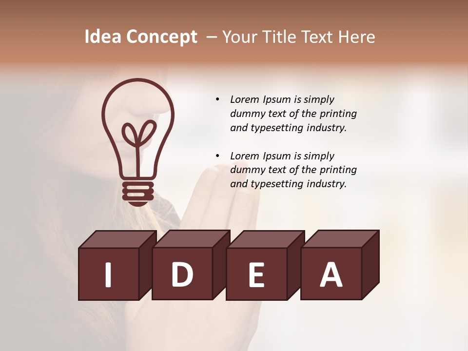 Spiritual White Lord PowerPoint Template