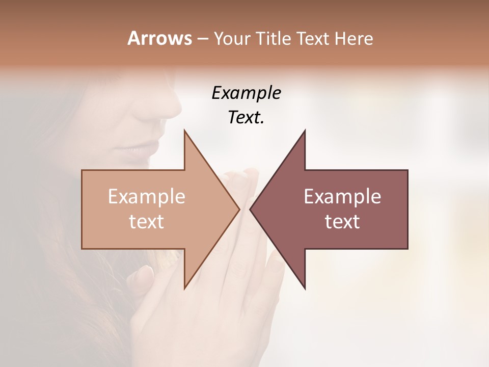 Spiritual White Lord PowerPoint Template