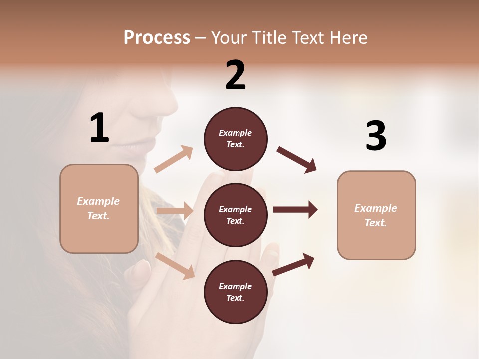 Spiritual White Lord PowerPoint Template