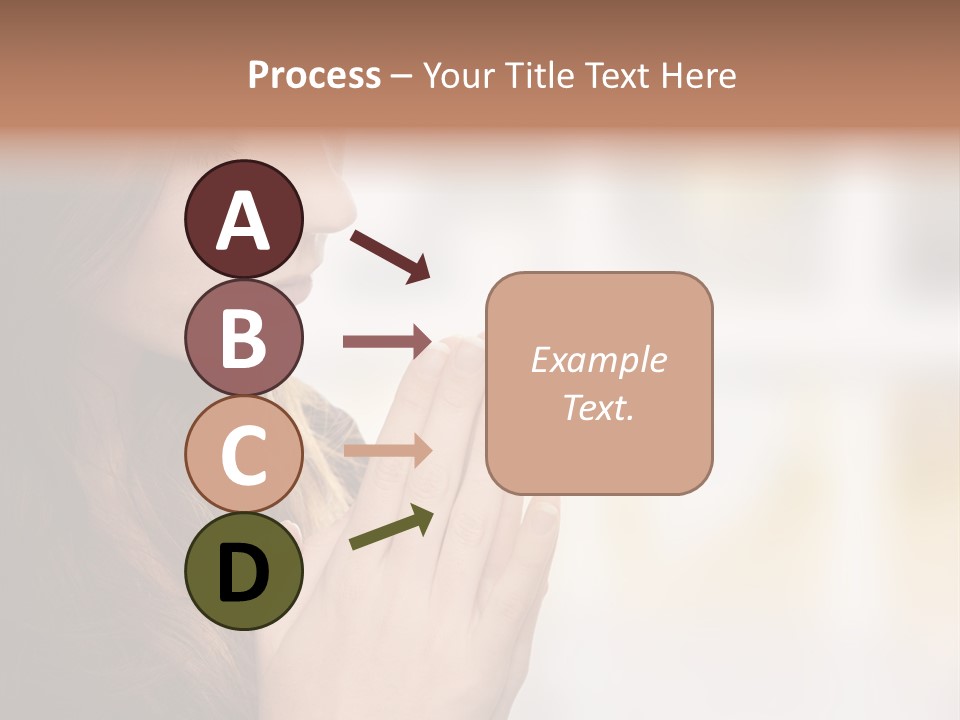 Spiritual White Lord PowerPoint Template