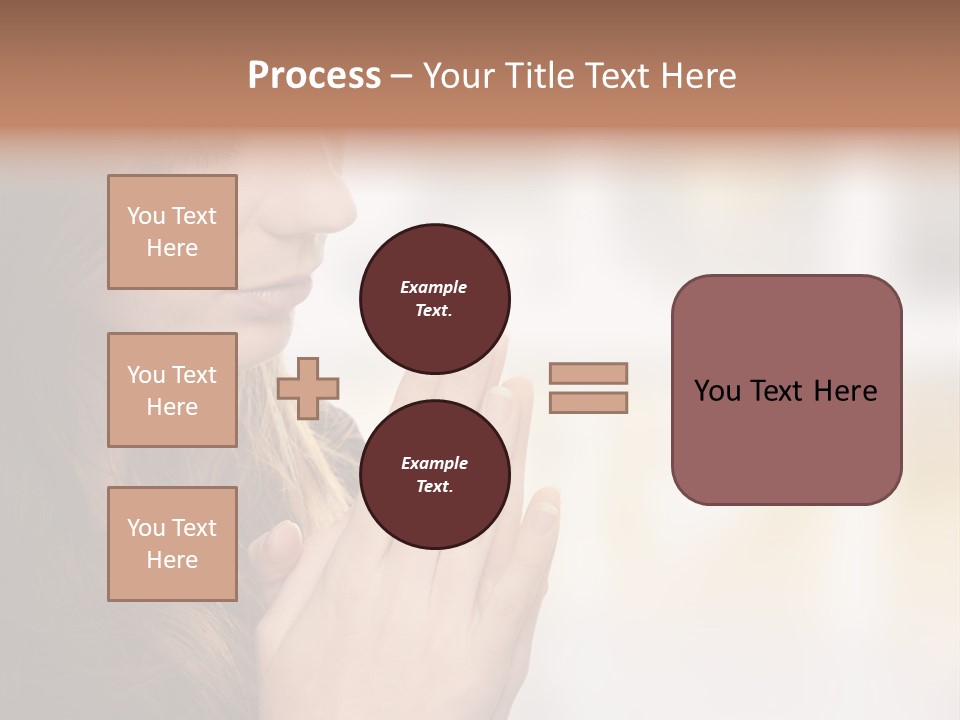 Spiritual White Lord PowerPoint Template