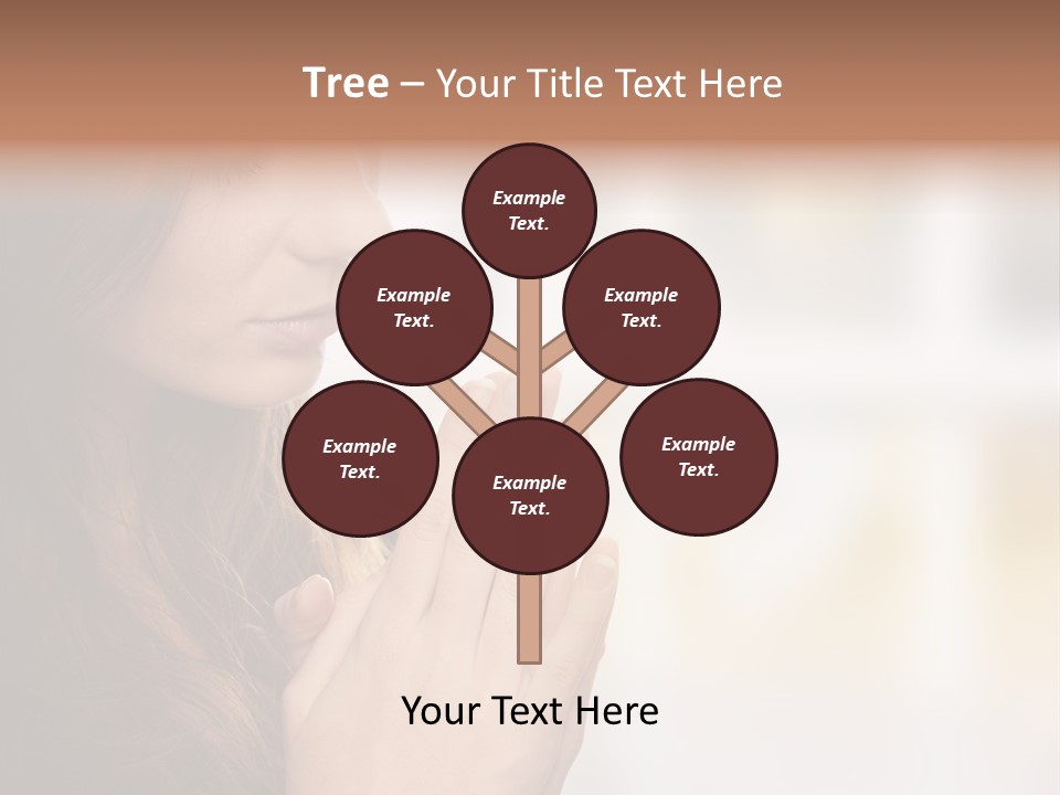 Spiritual White Lord PowerPoint Template