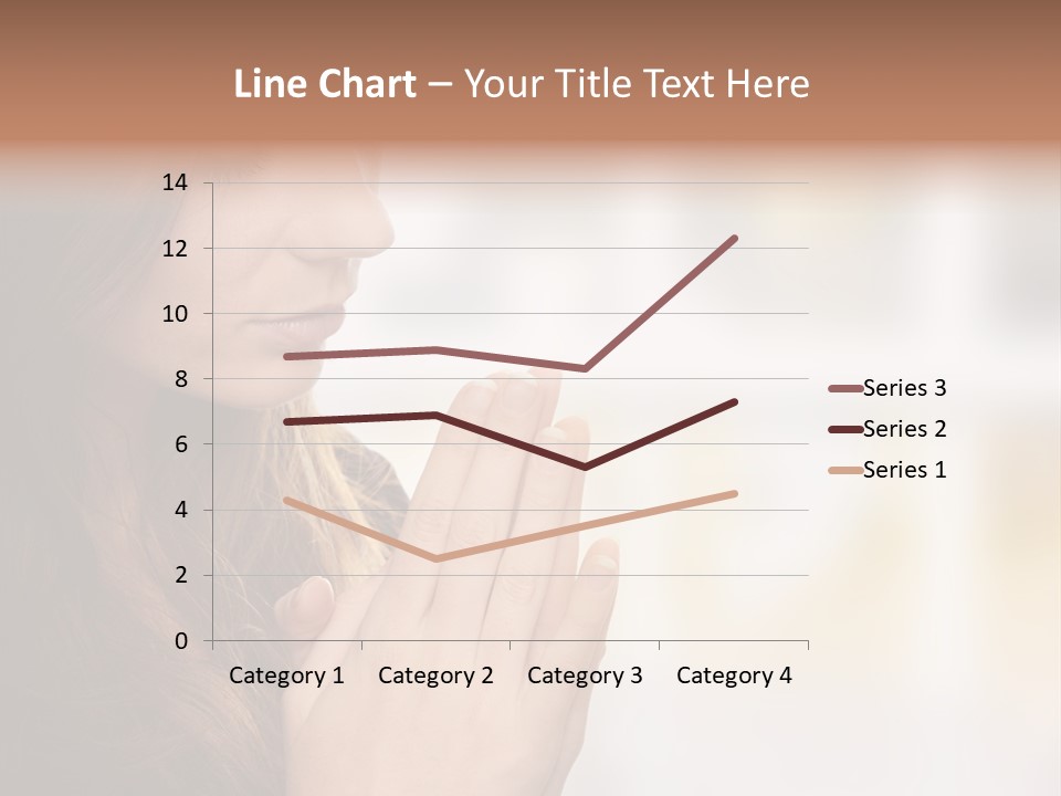 Spiritual White Lord PowerPoint Template