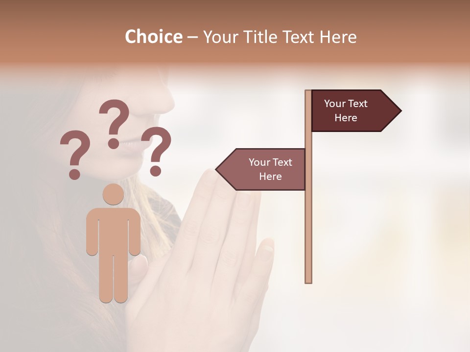 Spiritual White Lord PowerPoint Template