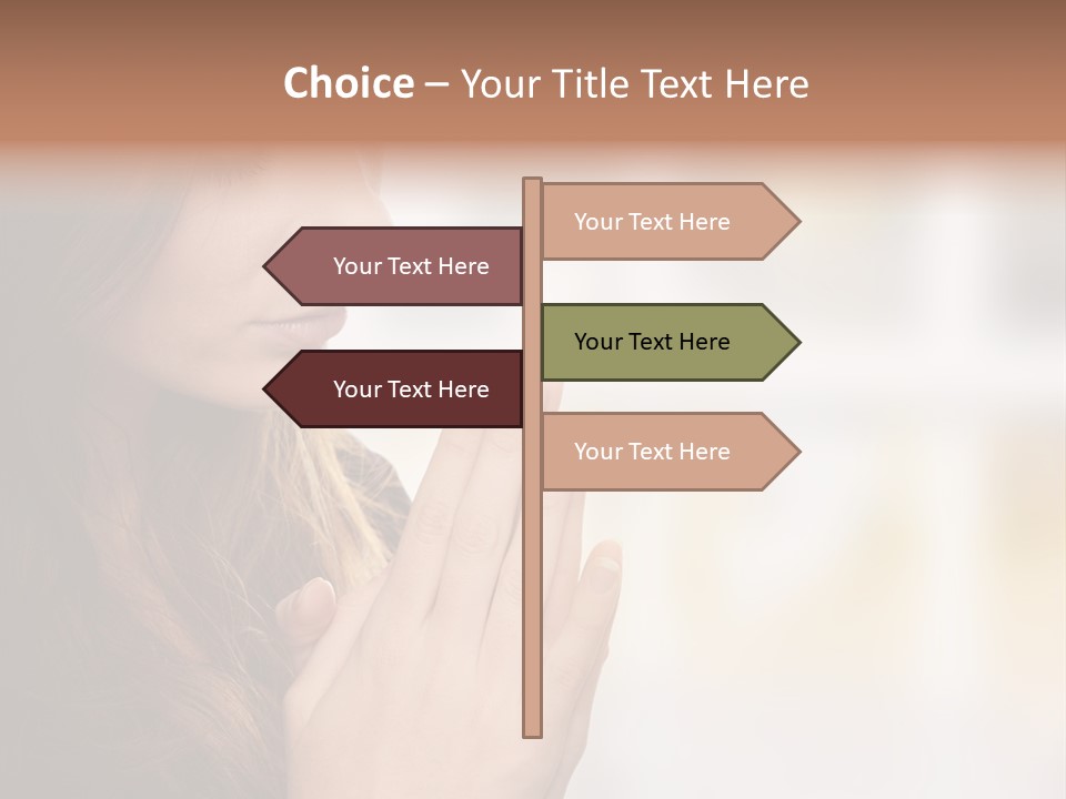 Spiritual White Lord PowerPoint Template