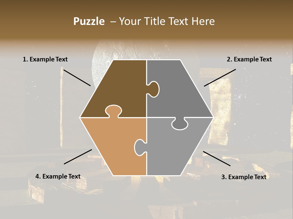 Sky Space Dramatic PowerPoint Template
