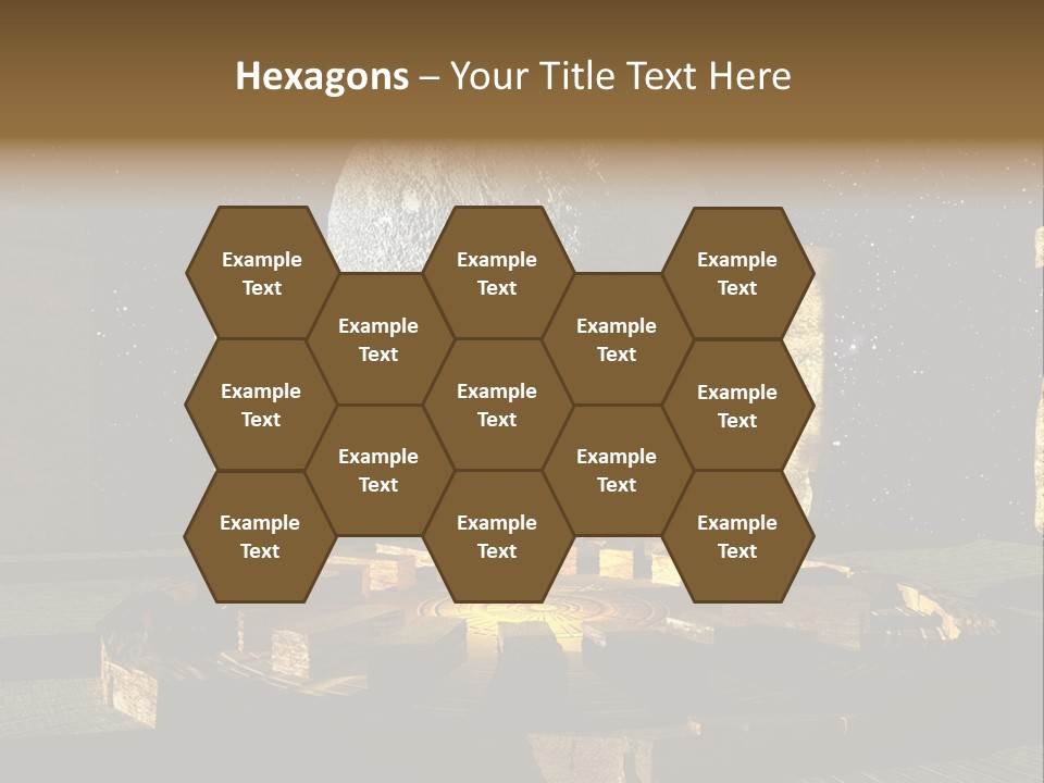 Sky Space Dramatic PowerPoint Template
