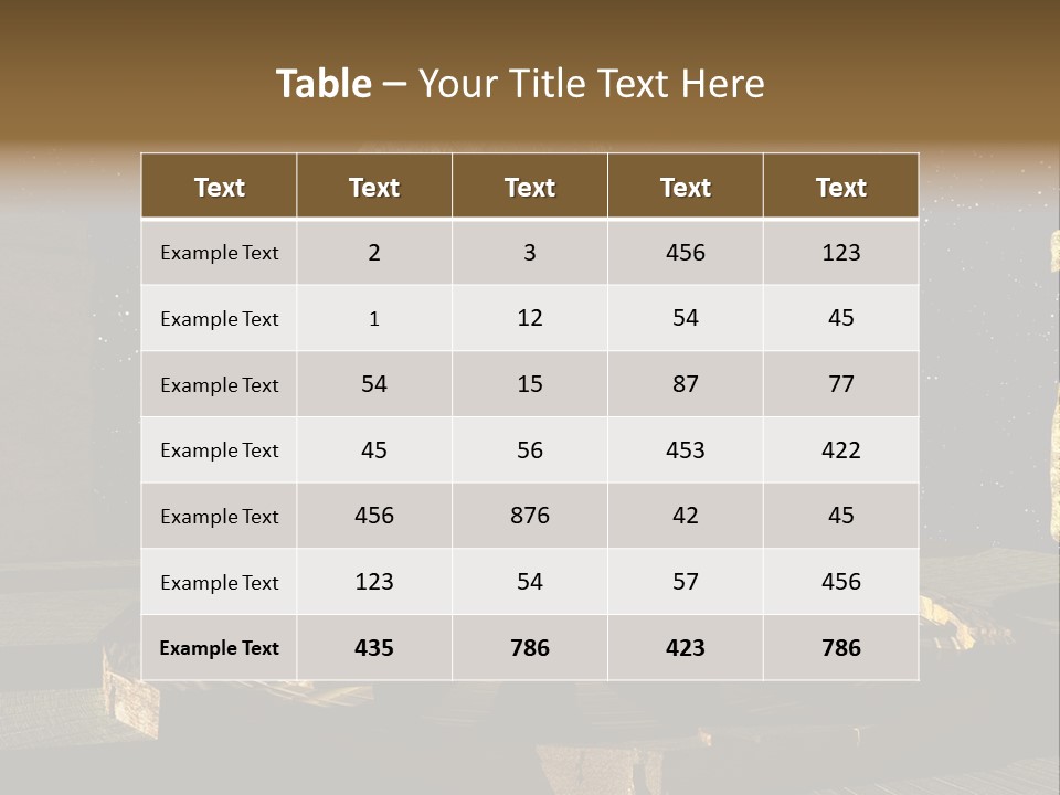 Sky Space Dramatic PowerPoint Template
