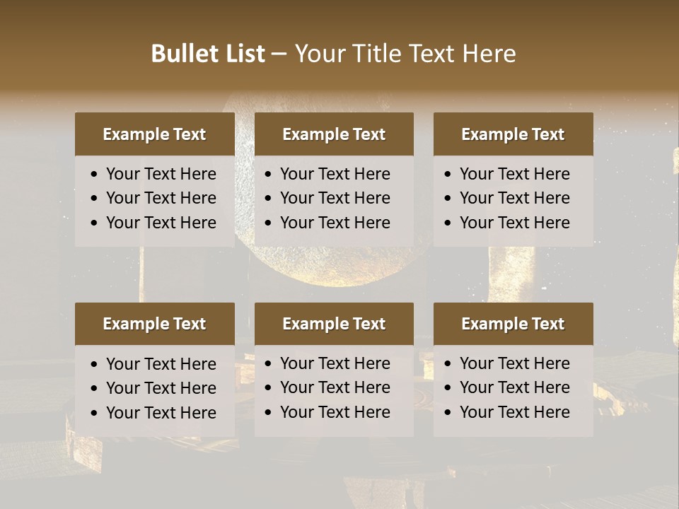 Sky Space Dramatic PowerPoint Template