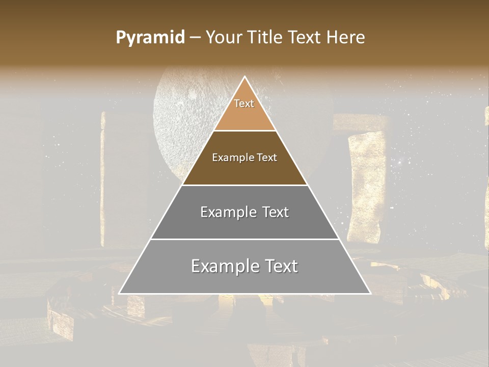 Sky Space Dramatic PowerPoint Template
