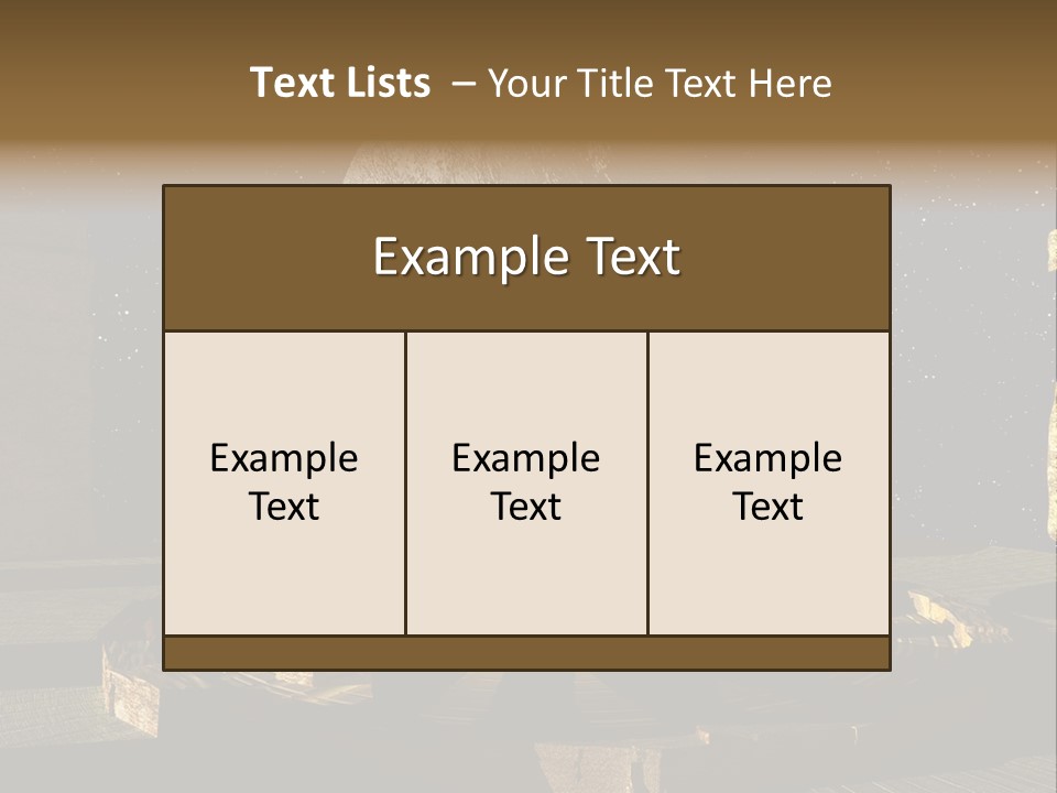 Sky Space Dramatic PowerPoint Template