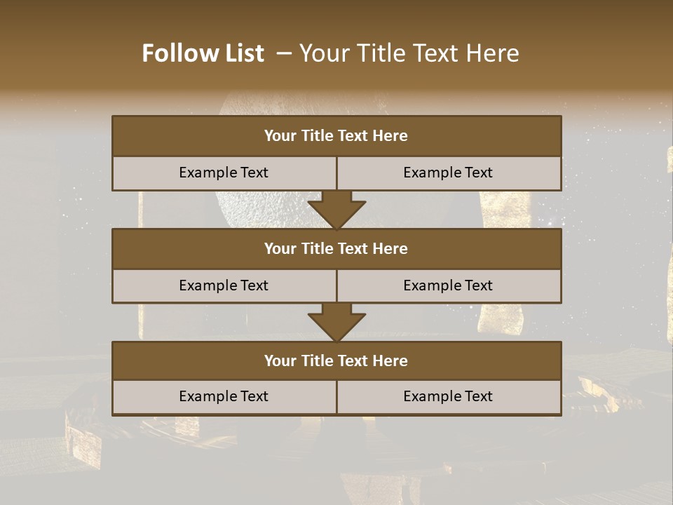 Sky Space Dramatic PowerPoint Template