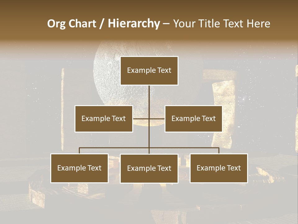 Sky Space Dramatic PowerPoint Template
