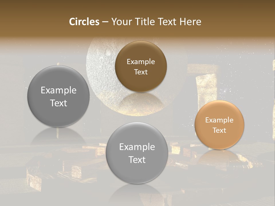 Sky Space Dramatic PowerPoint Template
