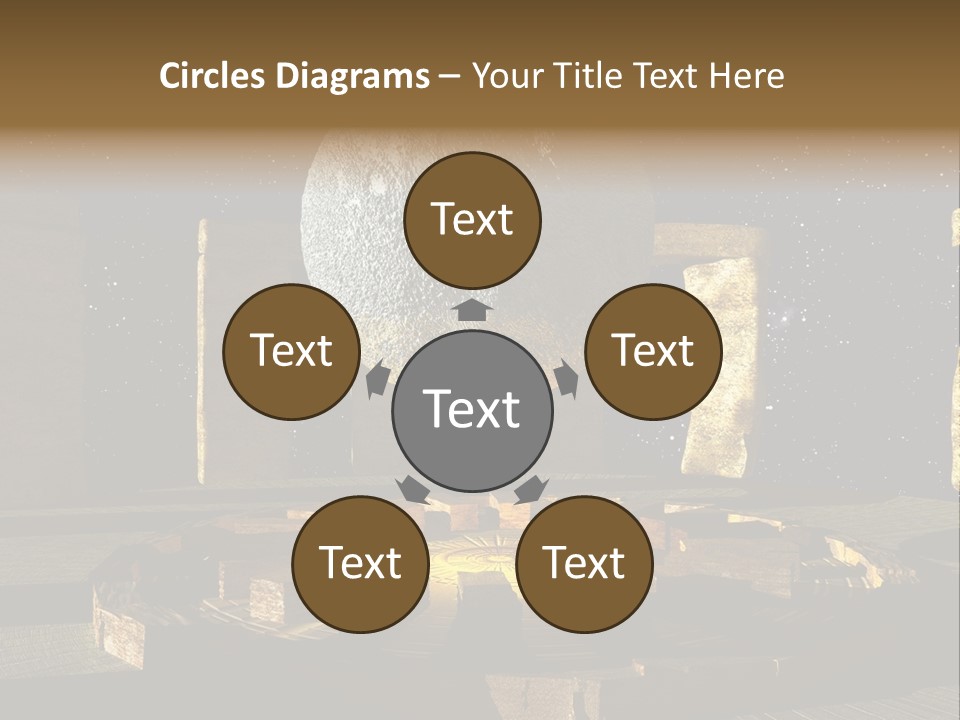 Sky Space Dramatic PowerPoint Template
