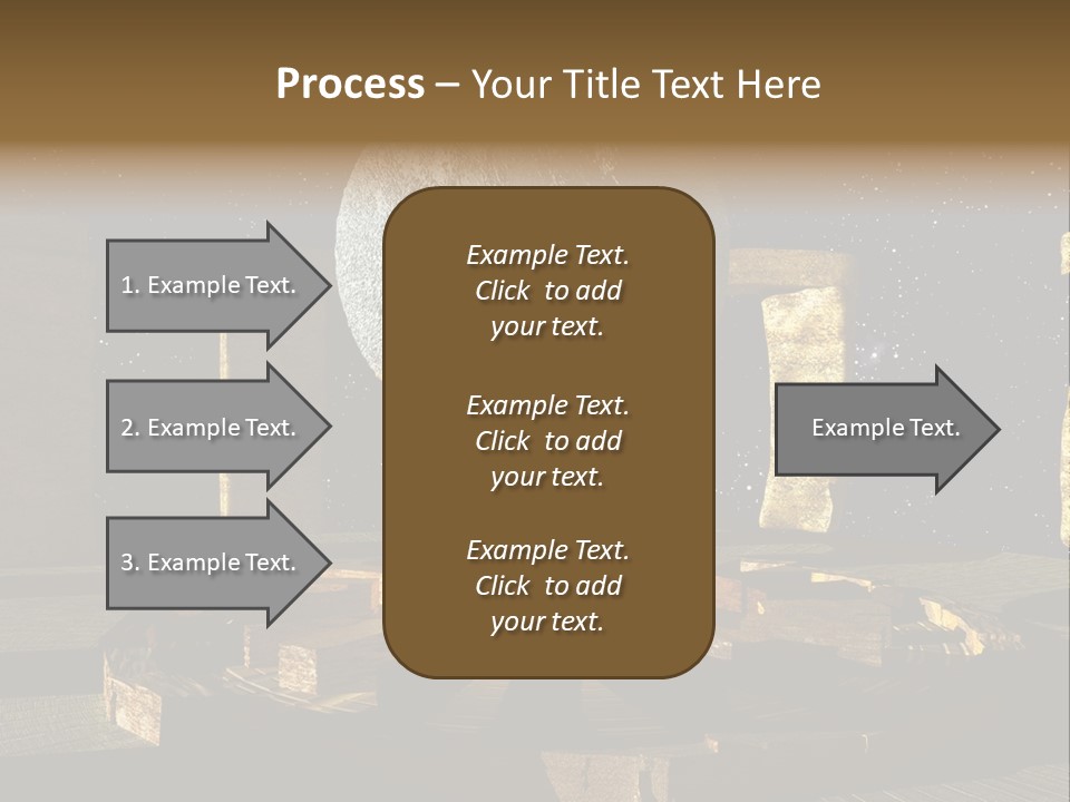 Sky Space Dramatic PowerPoint Template