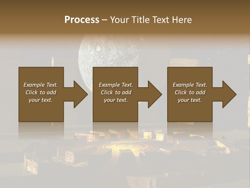 Sky Space Dramatic PowerPoint Template