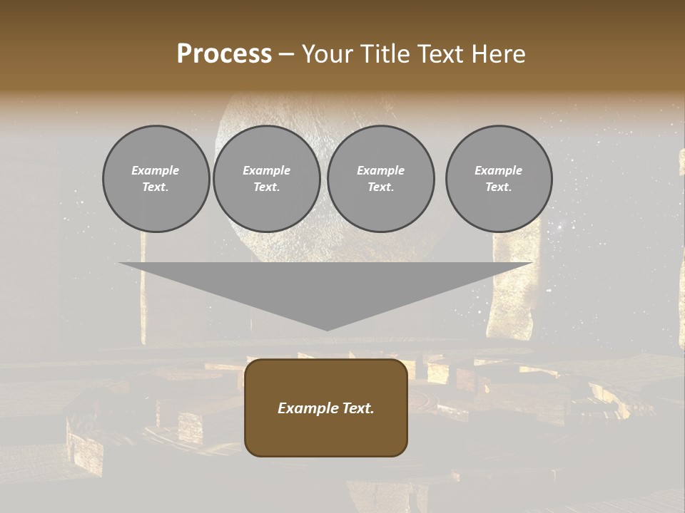 Sky Space Dramatic PowerPoint Template