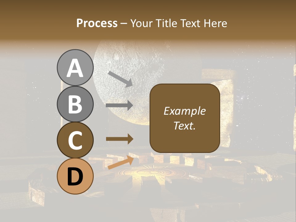 Sky Space Dramatic PowerPoint Template