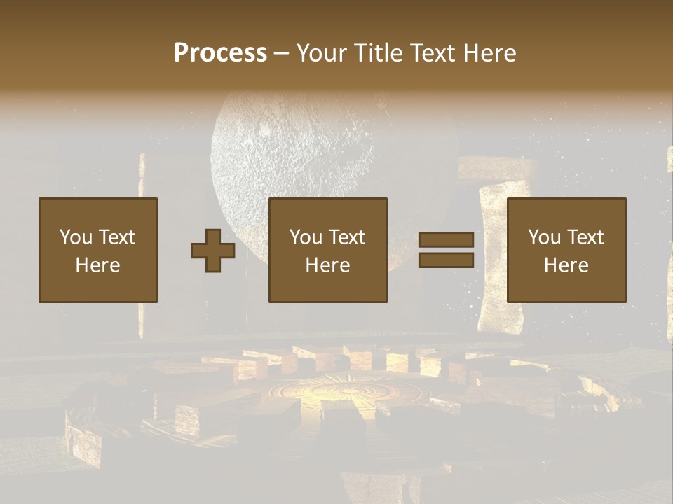 Sky Space Dramatic PowerPoint Template