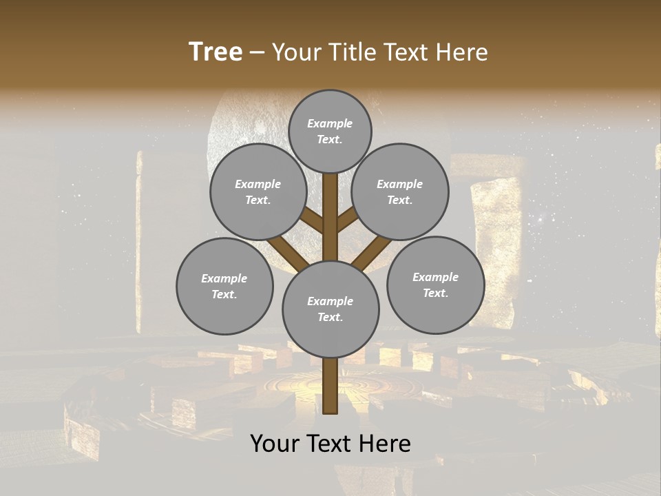 Sky Space Dramatic PowerPoint Template